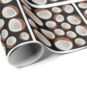 ココナッツ模様 ラッピングペーパー (ロールコーナー)