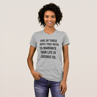 ココナッツ油 Tシャツ