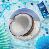 ココナッツ紙プレート ペーパープレート (パーティー)