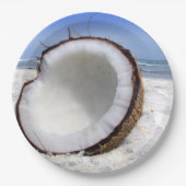 ココナッツ紙プレート ペーパープレート (正面)