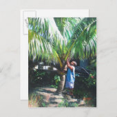 ココナッツ陰2014年 ポストカード (正面/裏面)