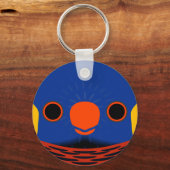 ココナッツ顔 キーホルダー (裏面)