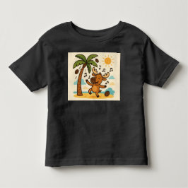 ココナッツ コモーション - キッズ用ダンスパーティ サマーテー トドラーTシャツ