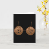 ココナッツ サマー ココナッツ ブラ ファン ココナッツ カード (黄色い花)