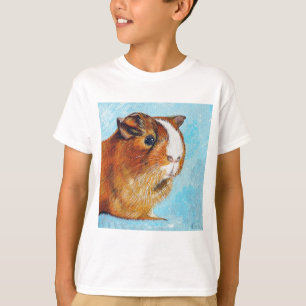 ココナッツ・ザ・ギニ絵画ブタ Tシャツ