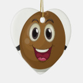 ココナッツ セラミックオーナメント (右)