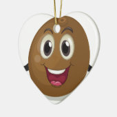 ココナッツ セラミックオーナメント (左)