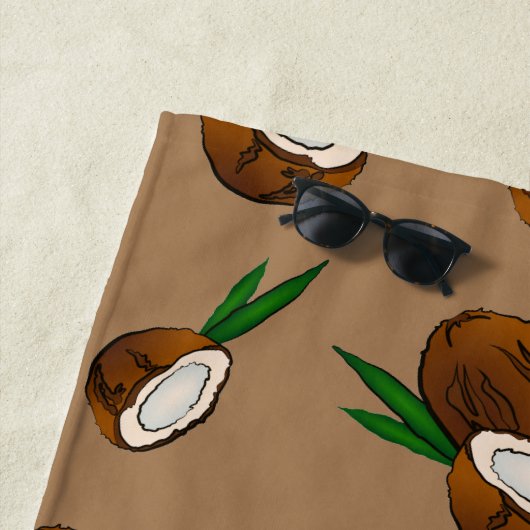 ココナッツ ビーチタオル (インサイチュ)