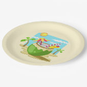 ココナッツ ペーパープレート (アングル)