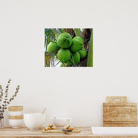 ココナッツ ポスター (キッチン)