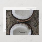 ココナッツ ポストカード (正面/裏面)