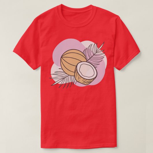 ココナッツTシャツ14 Tシャツ (デザイン正面)