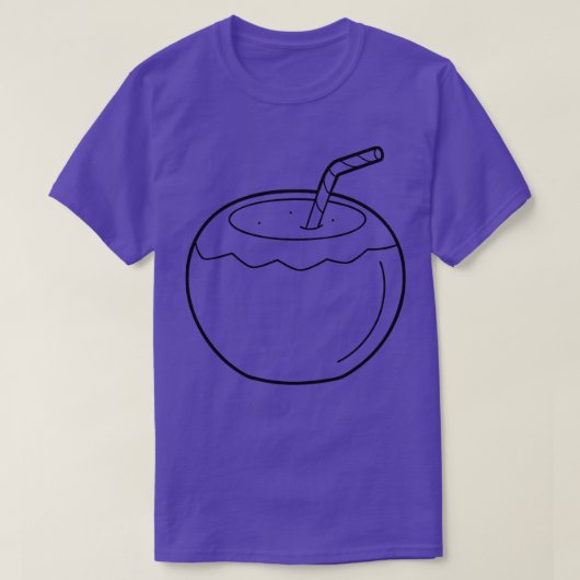 ココナッツTシャツ1 Tシャツ (デザイン正面)