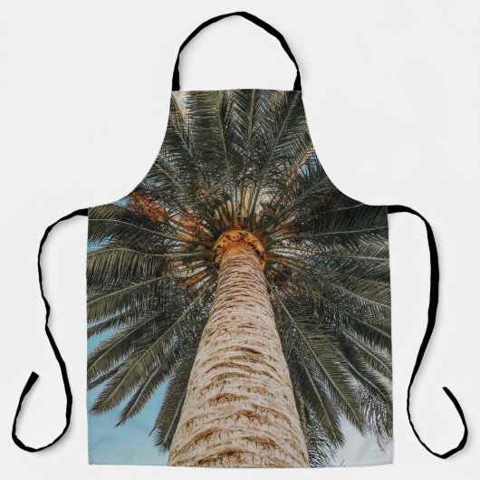 ココナツの木の虫の目から見る景色 エプロン (正面)