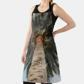 ココナツの木の虫の目から見る景色 エプロン (インサイチュ)