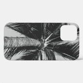 ココナツヤシTsのグレースケール低角度撮影 Case-Mate iPhoneケース (裏面 (横))