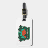 ココナノナショナルフォレストキャンプ ラゲッジタグ (正面縦)