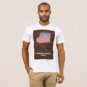 ココニノ郡 アリゾナ州地図 Tシャツ (正面フル)