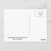 ココバド国立公園海岸線 ポストカード (裏面)