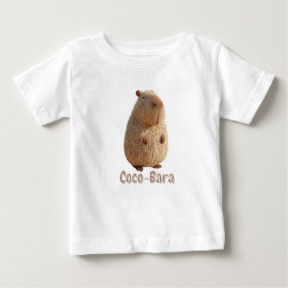 ココバラ・ビベス。カピバラのコア:ココナッツオートクチュール ベビーTシャツ