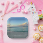 ココプラムビーチエクスマバハマ ペーパープレート (パーティー)