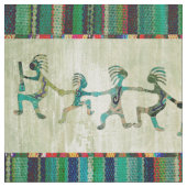 ココペリおもしろいファミリー+アイディア ファブリック (クローズアップ)