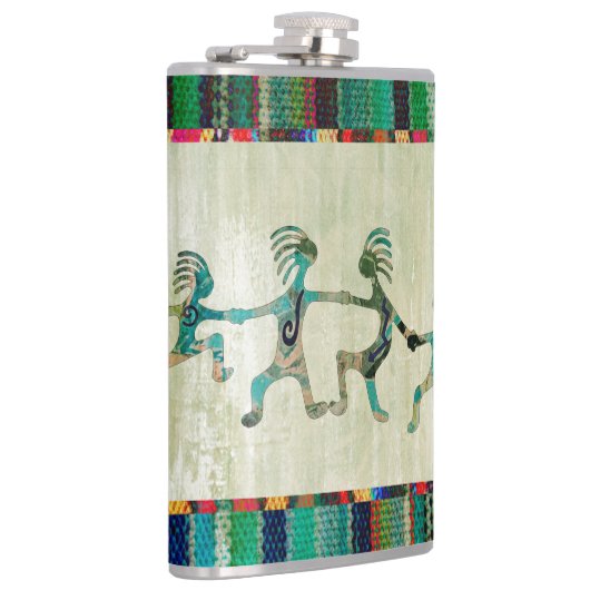 ココペリおもしろいファミリー+アイディア フラスク (右)