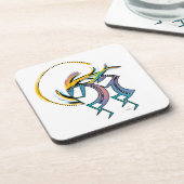 ココペリとココペリマナ コースター (左側)