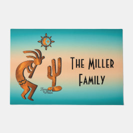 ココペリとサボテンへようこそ ドアマット