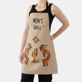 ココペリとサボテン エプロン (インサイチュ)