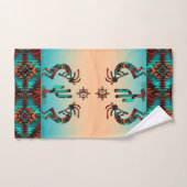 ココペリとサボテン バスタオルセット (ハンドタオル)