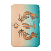 ココペリとサボテン バスマット (正面縦)