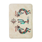 ココペリとサボテン バスマット (正面縦)