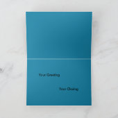 ココペリとSun Southwest Black Greeting Card カード (内部)