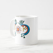 ココペリとSun Southwest Mug コーヒーマグカップ (正面左)
