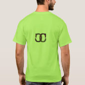 ココペリによって行く採取 Tシャツ (裏面)