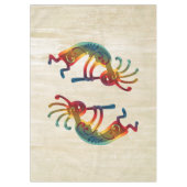 ココペリのオーナメント + あなたのアイディア テーブルクロス (正面)