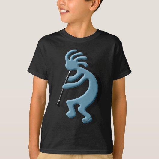 ココペリのクラリネット Tシャツ (正面)