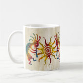 ココペリのデュオ日曜日 + あなたのアイディア コーヒーマグカップ (左)