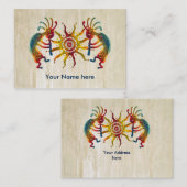 ココペリのデュオ日曜日 + あなたのアイディア 名刺 (正面/裏面)