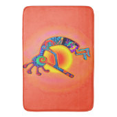 ココペリのトカゲ日曜日 バスマット (正面縦)