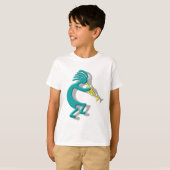 ココペリのトランペット Tシャツ (正面フル)