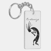 ココペリのフルートプレーヤーThunder_Cove キーホルダー (正面左)