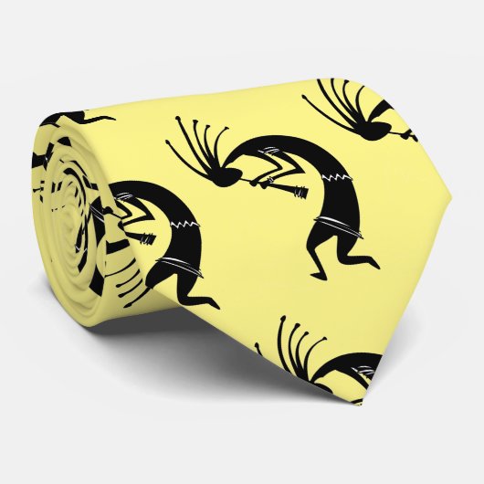 ココペリのフルートプレーヤーThunder_Cove ネクタイ (ロール)