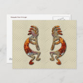 "ココペリのフルート" ポストカード (正面/裏面)