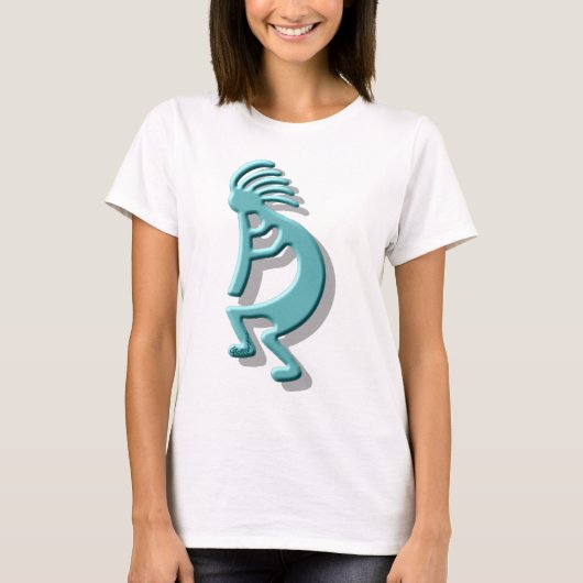 ココペリのフルート Tシャツ (正面)
