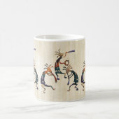 ココペリのミュージシャンのトリオ + あなたのアイディア コーヒーマグカップ (中央)