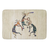 ココペリのミュージシャンのトリオ + あなたのアイディア バスマット (正面)