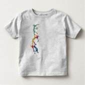 ココペリのミュージシャンの曲芸師 + あなたのアイディア トドラーTシャツ (正面)