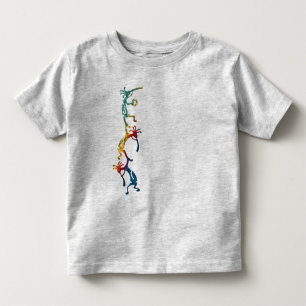 ココペリのミュージシャンの曲芸師 + あなたのアイディア トドラーTシャツ
